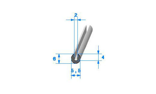 SE869 - 6x5,5 mm