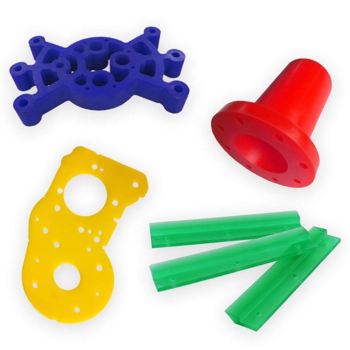 pieces polyurethane decoupees jet eau solutions elastomeres made in France