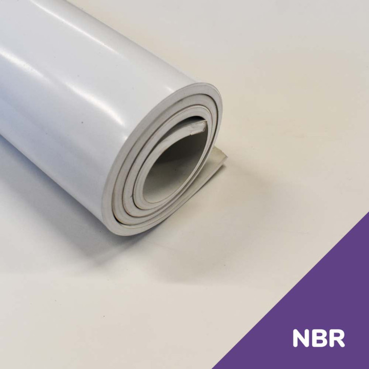 Rouleaux Caoutchouc Nitrile Noir Blanc Alimentaire Rubber Solutions Elastomeres