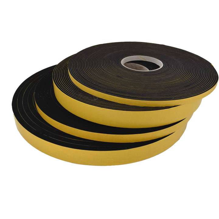 Adhesive foam strip