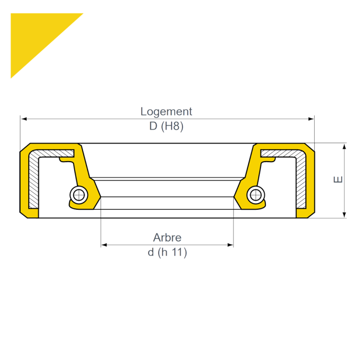 Joint SPI - 77205681 60 x 90 x 8 FKM IE