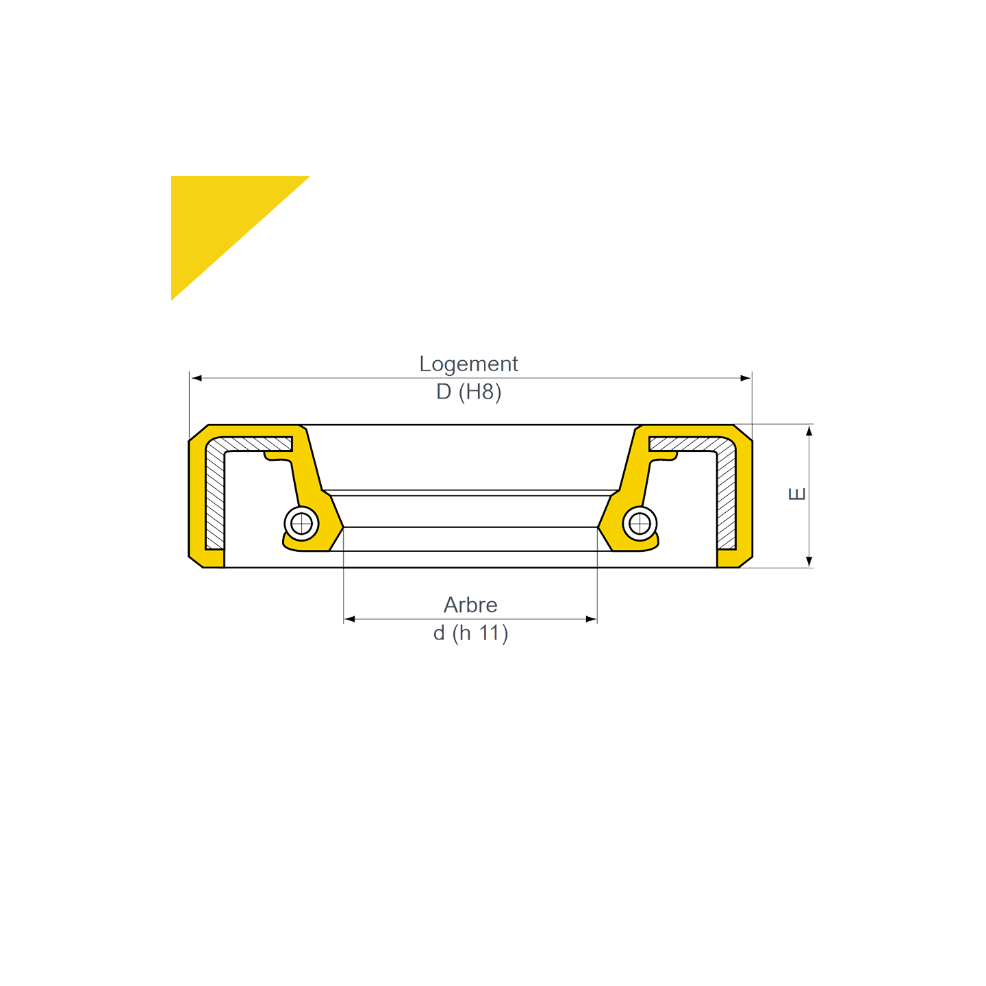 Joint D étanchéité 45x58x7 FKM Joint D Huile En Caoutchouc à Double Lèvre