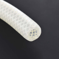 Tuyau Silicone 2m 4x6mm Transparent - Usage Alimentaire Sans BPA - Flexible Et Résistant Chaleur