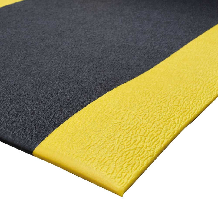 Tapis Anti-Fatigue Noir et Jaune 