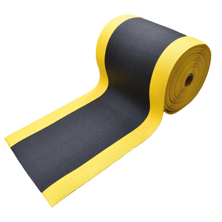 Tapis Anti-Fatigue Noir et Jaune 