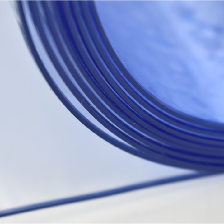 Rideau à Lanières PVC Transparent 90x200 Cm – Isolation Porte Pour Entrepôt, Supermarché, Usine – Épaisseur 1.3 Mm