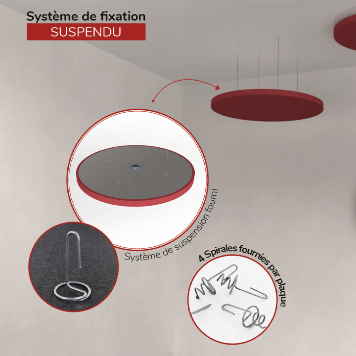 Panneau Acoustique Rond