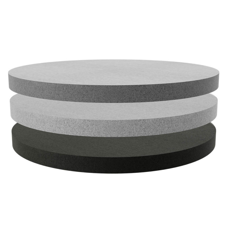 Panneau acoustique PET, feutre, polyester, rond