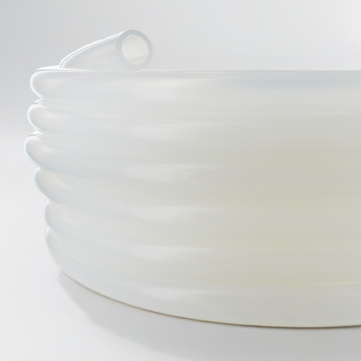 Translucent silicone tube