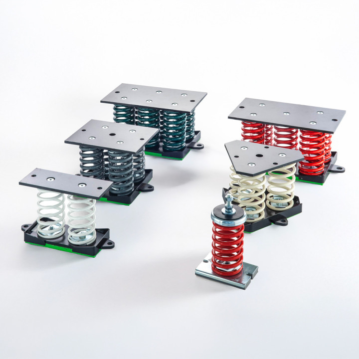 Anti-vibration spring box - SE145VSH