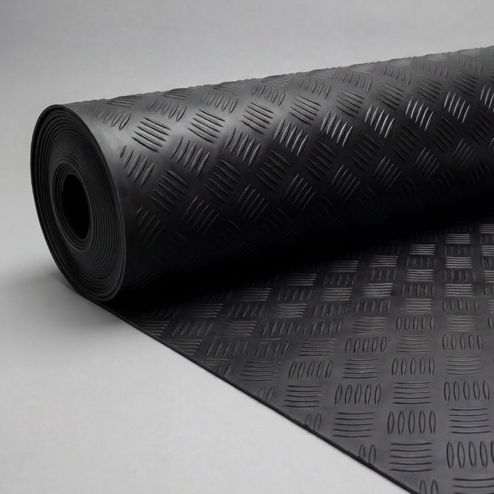 Tapis CHECKER Noir