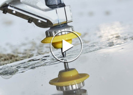 Waterjet cutting video