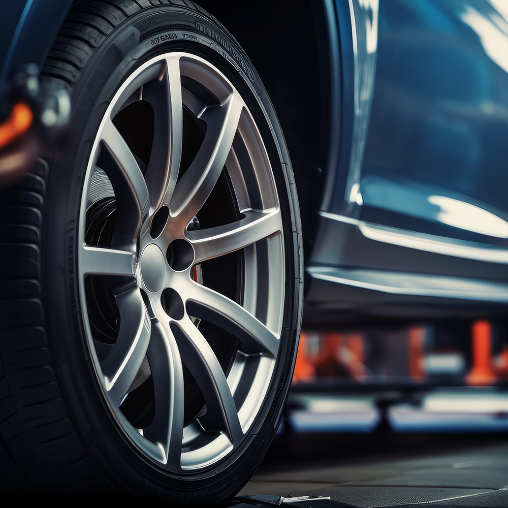 Automobile : Les pneus, les joints d'étanchéité, les silentblocs et les pièces de suspension sont fabriqués à partir d'élastomères pour absorber les vibrations et les chocs.