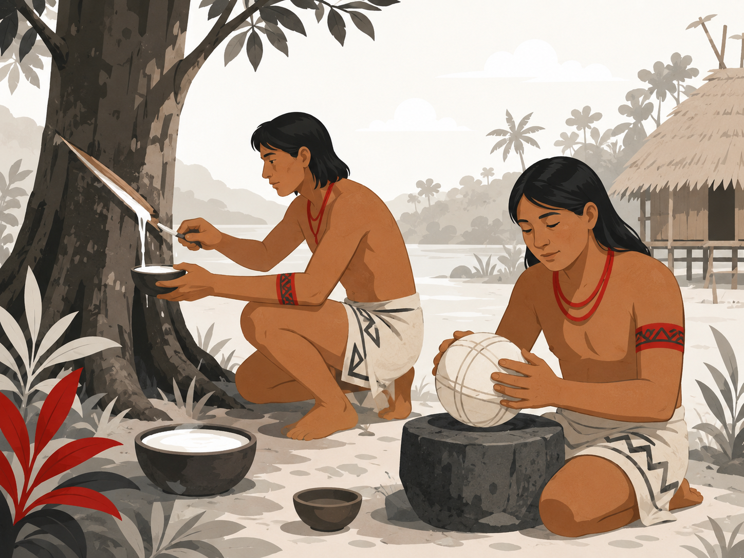 Discovery of natural rubber