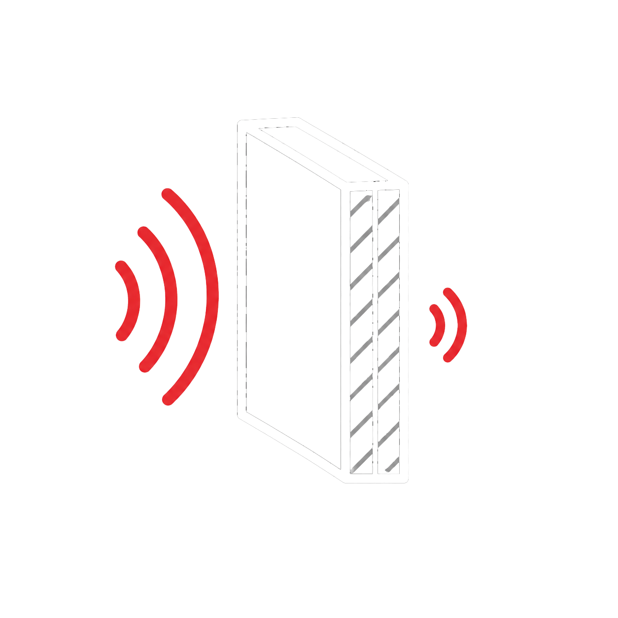 Walls and partitions icon