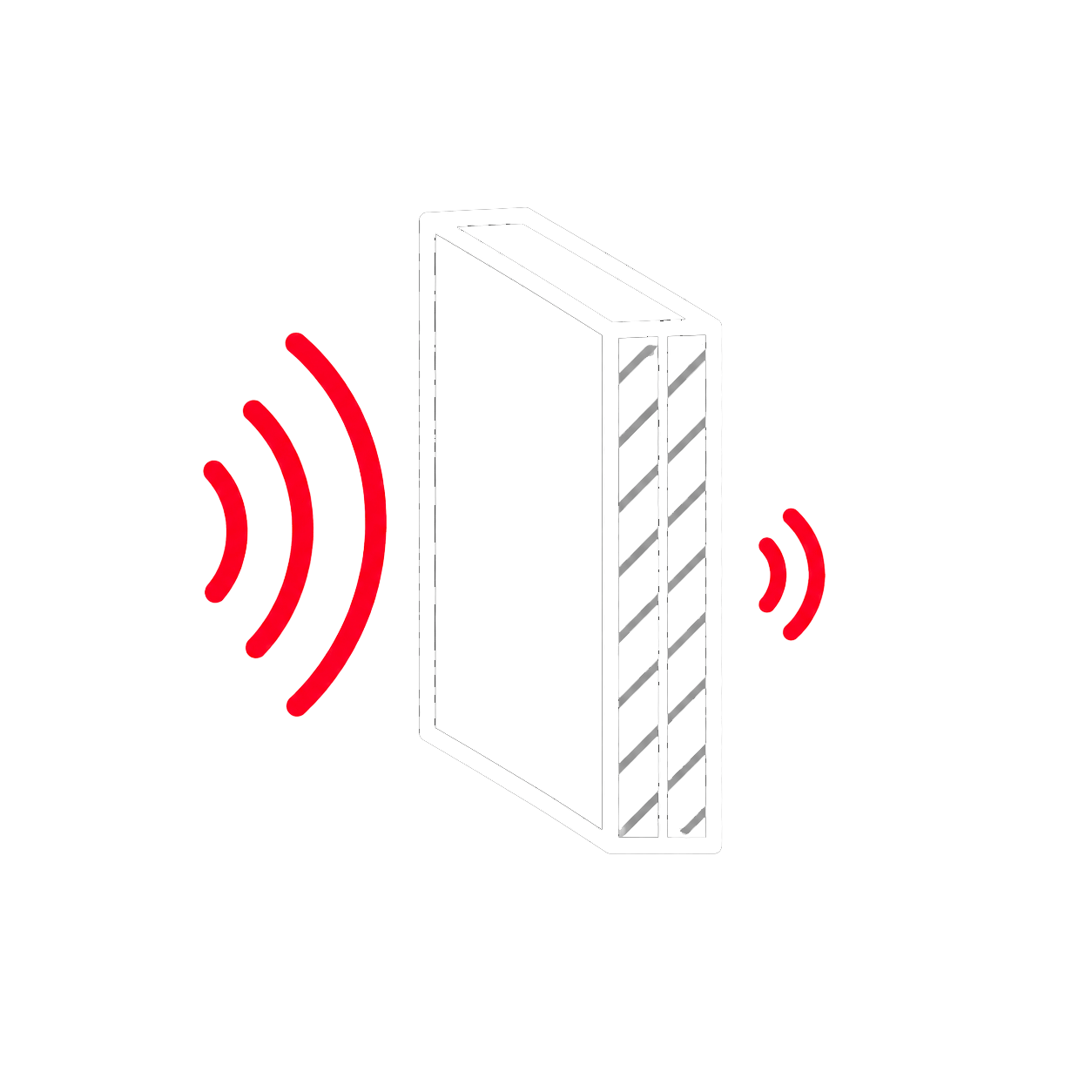Walls and partitions icon