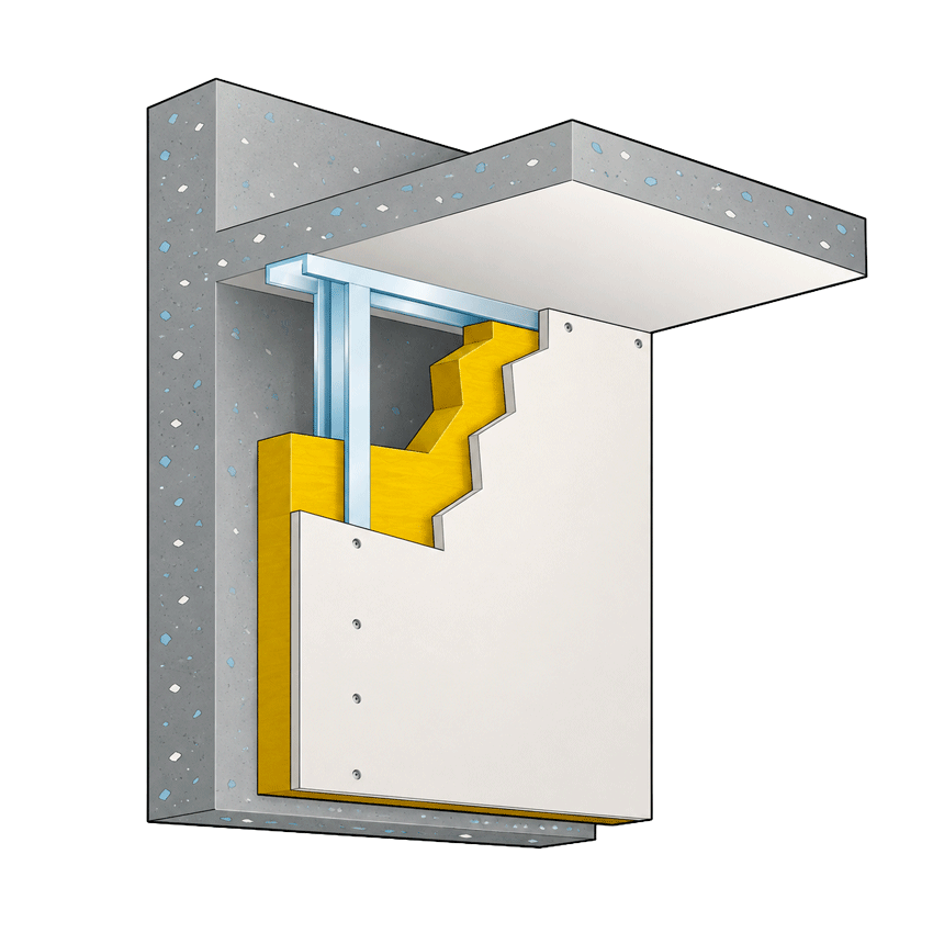 Wall soundproofing