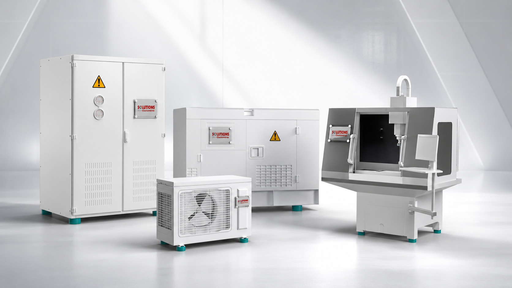 Applications industrielles des supports Paulstra