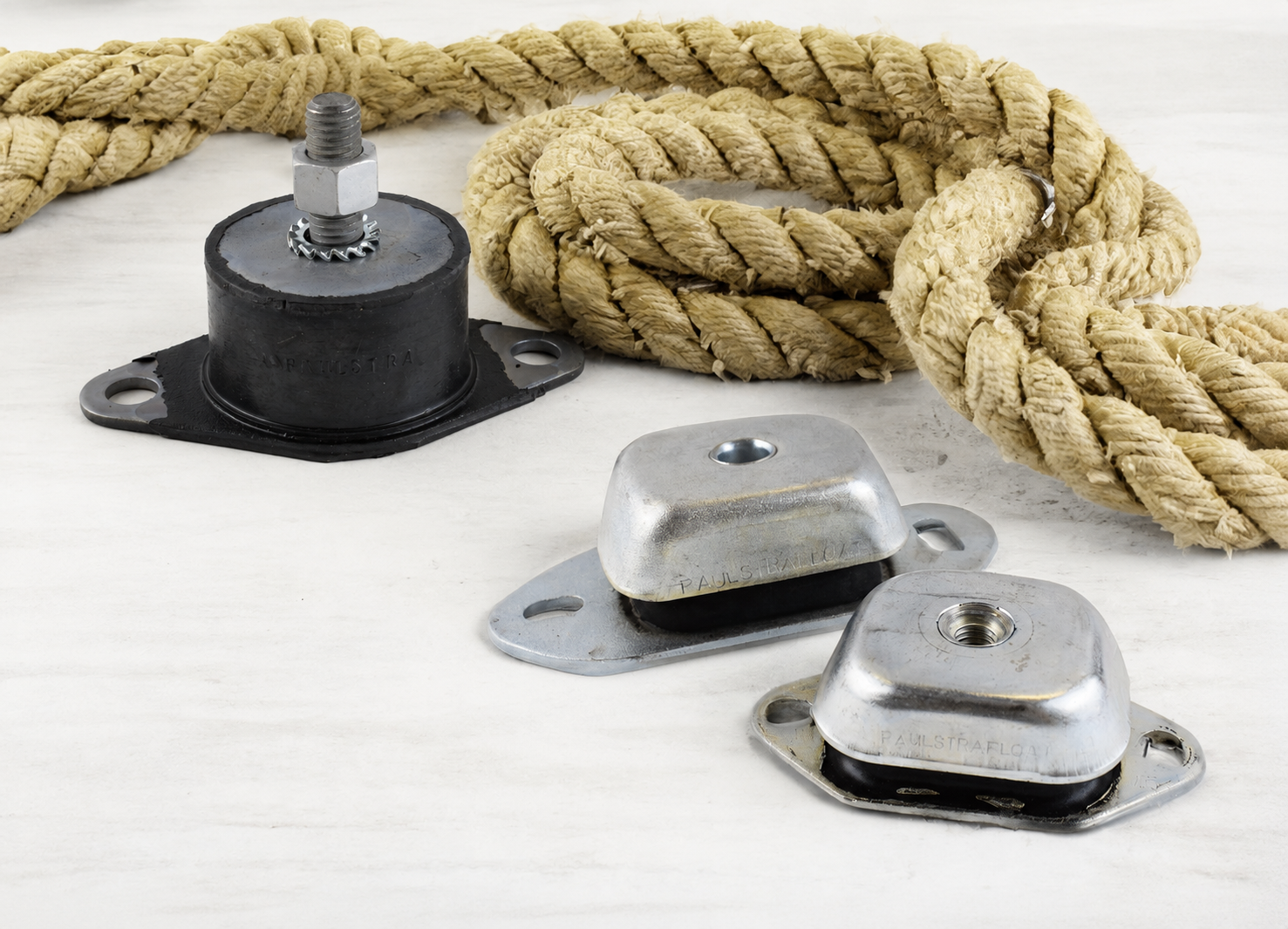 Supports marin Paulstra pour applications antivibratoires